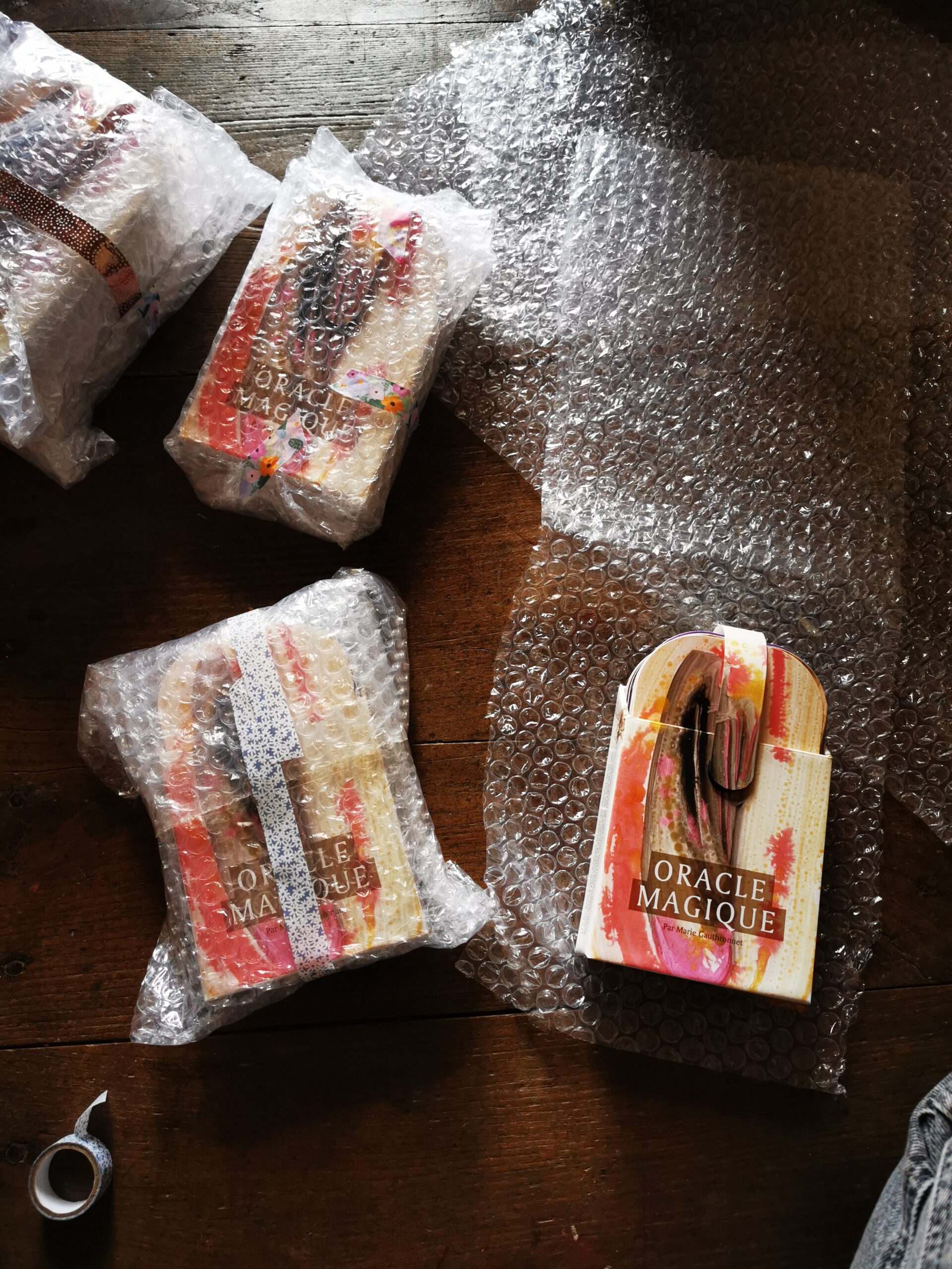 paquet oracle magique cartes oracle magique emballées