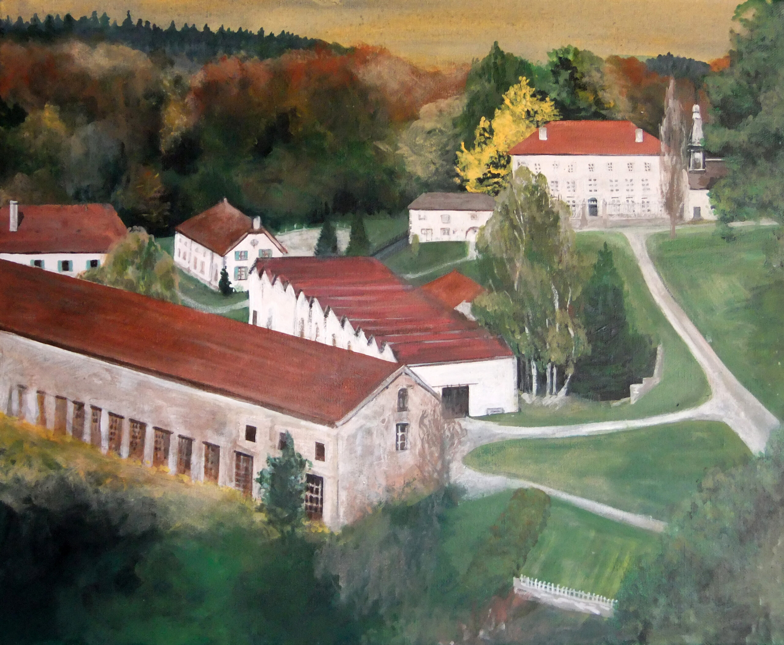 peinture de la manufacture
