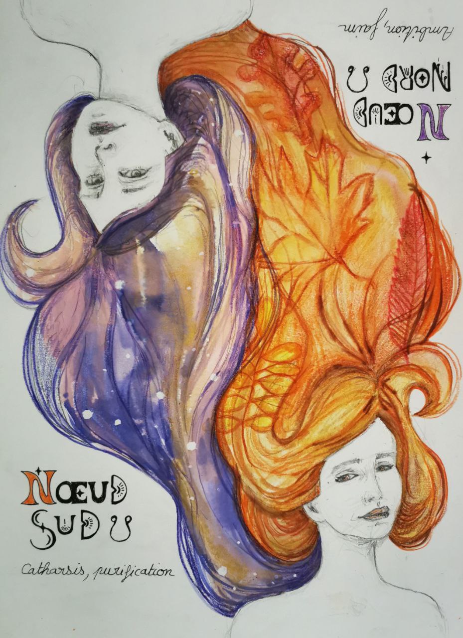 noeud nord-noeud sud 2 visages au nord et au sud